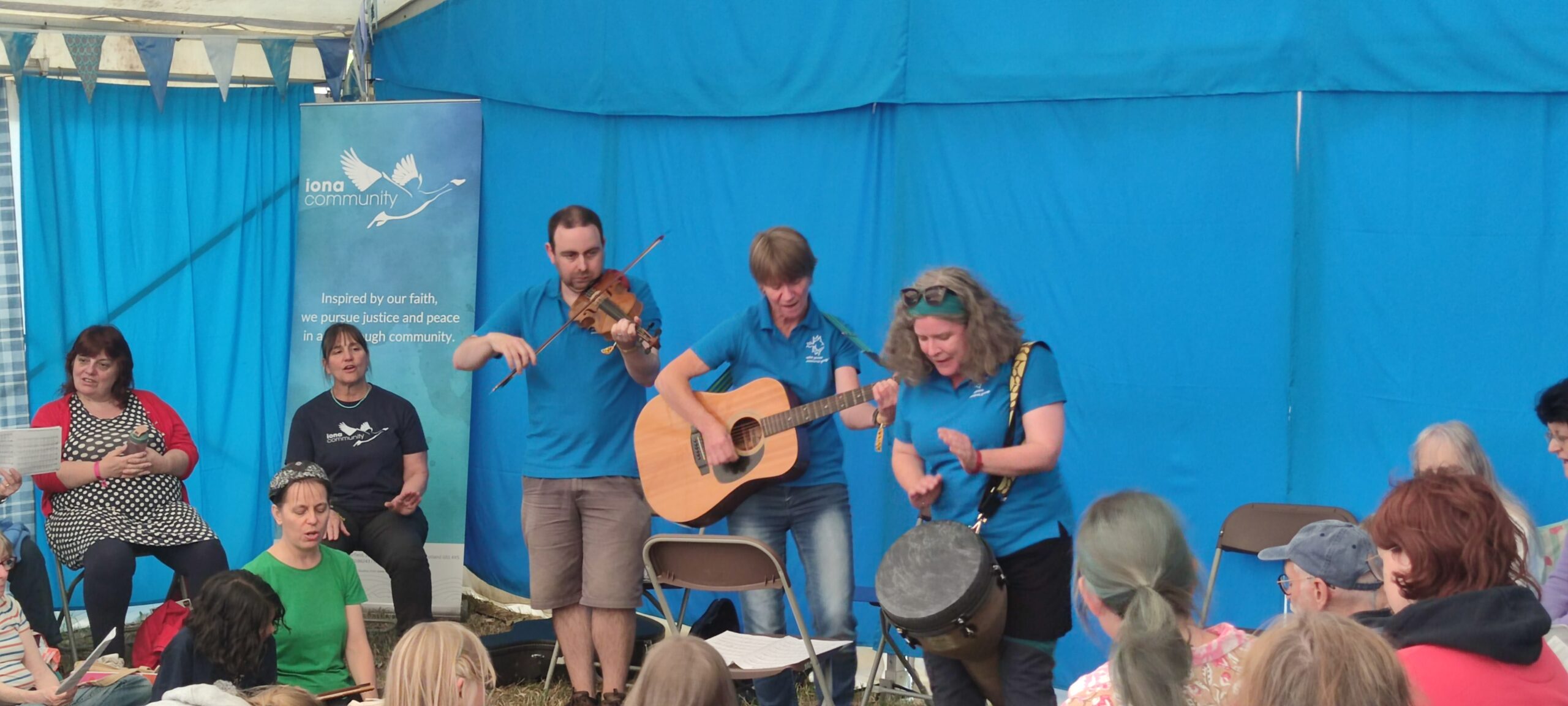 Now that they're finally catching breath after a very busy summer, the newly expanded Wild Goose Resource Group team share highlights from Iona, Greenbelt Festival and around the world.