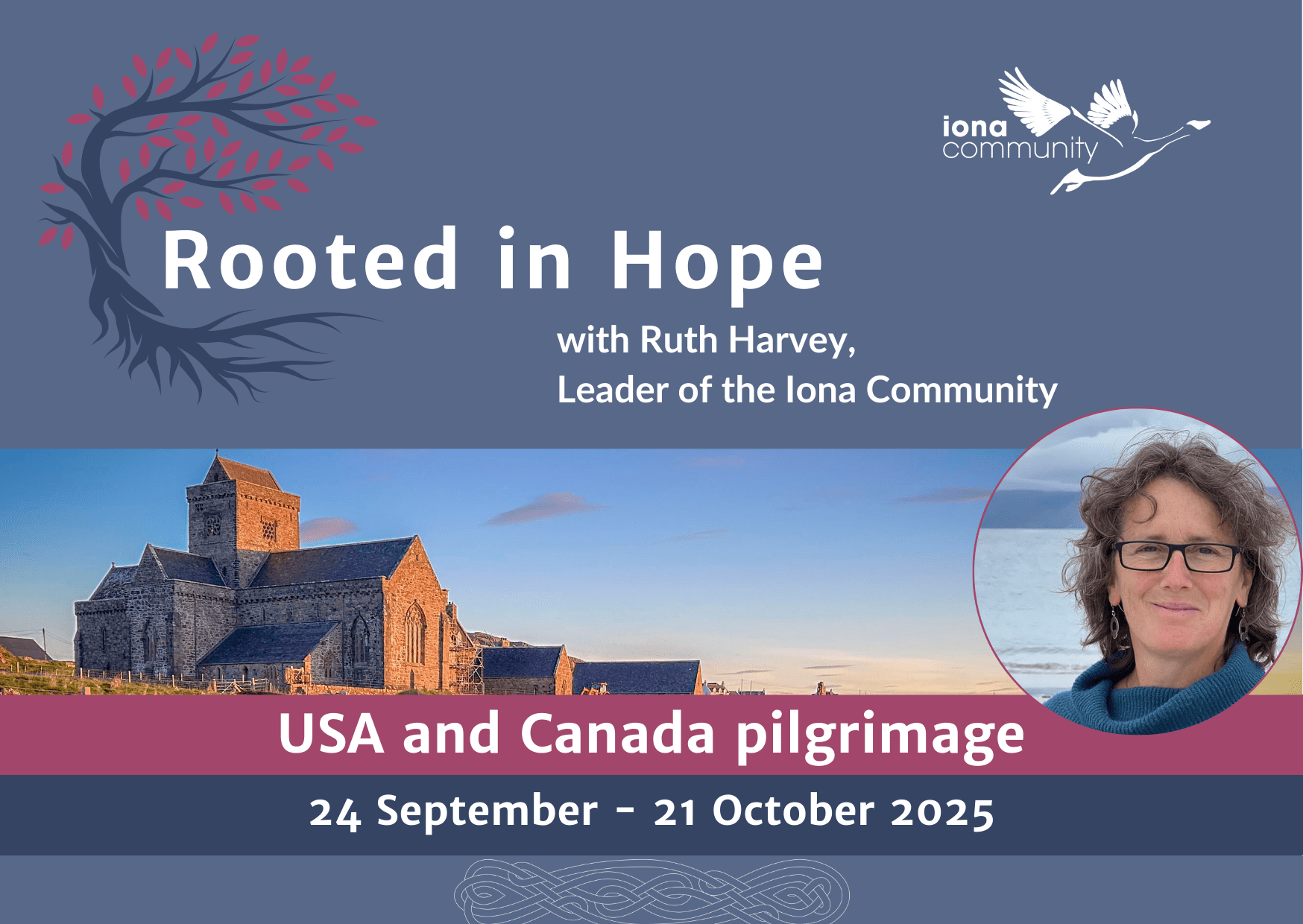 Poster for Rooted in Hope pilgrimage