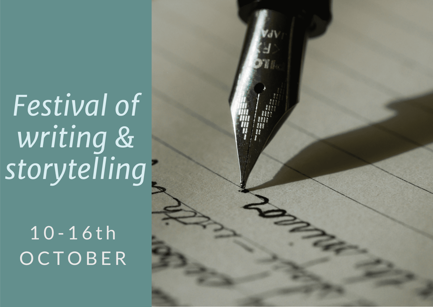We're excited to share news of the Iona Community Festival of Writing and Storytelling 2026, taking place on the Isle of Iona in October. 