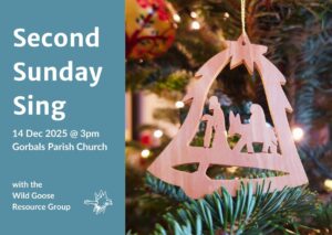Second Sunday Sing flyer