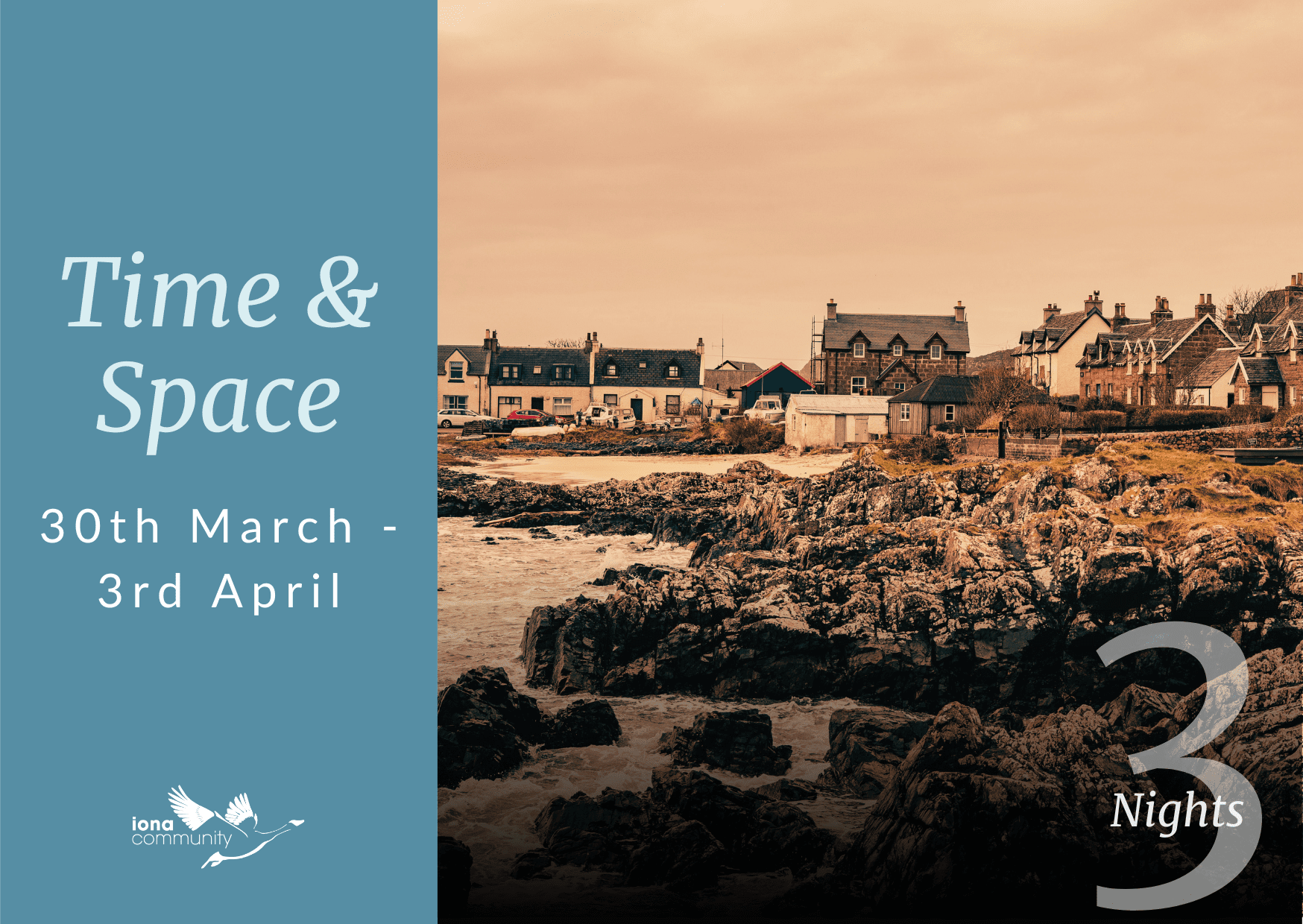 Time and Space 3 nights 30 March - 3 April 2027