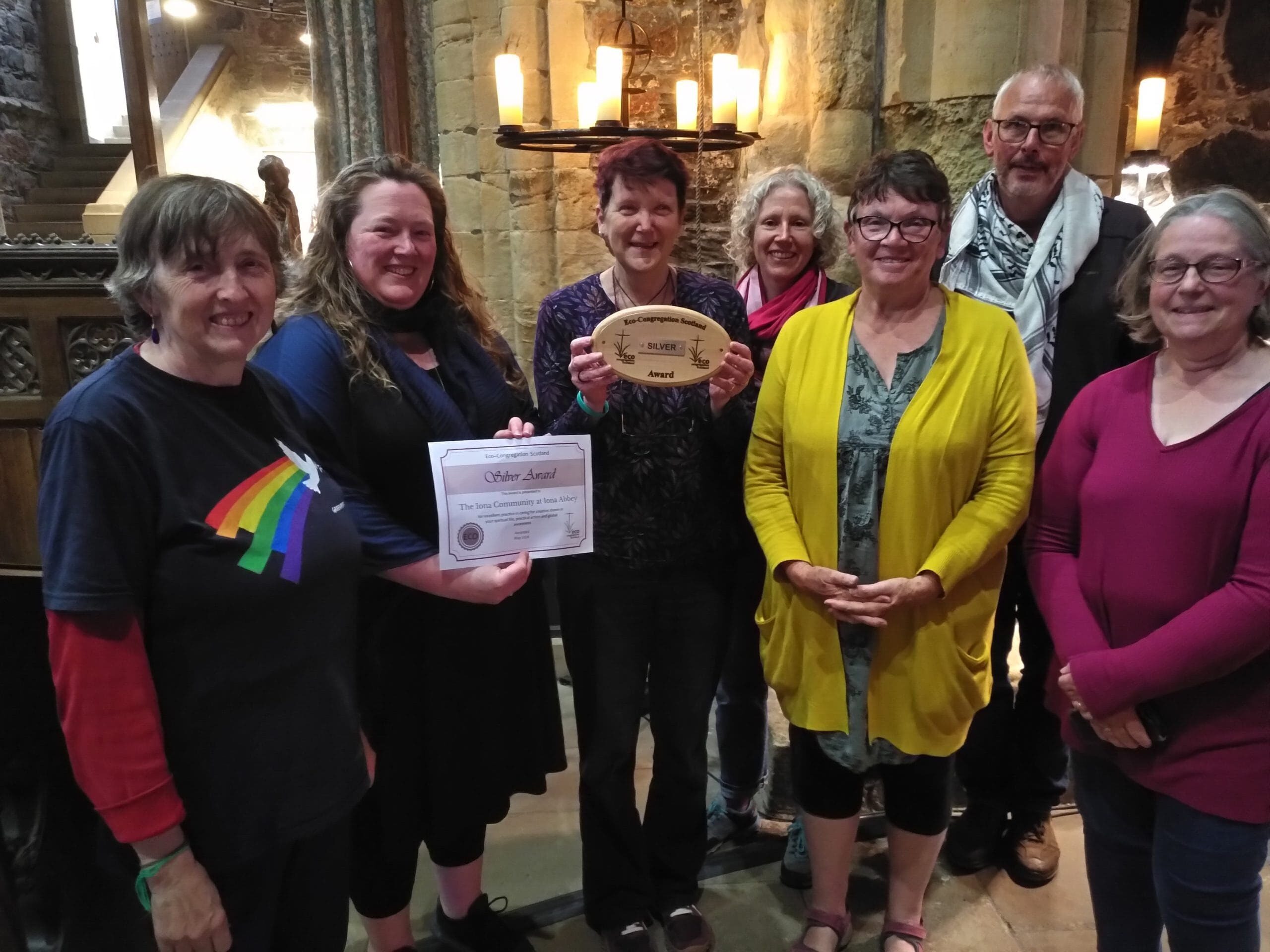 This month we celebrate receiving Eco-Congregation Scotland’s Silver Award at Iona Abbey, reflect on the continuing call to care for creation, and share moments of inclusion, hope and peacemaking from Community Week on Iona. Read the latest Sounds of Iona.